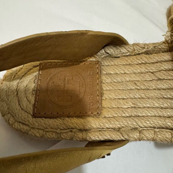 Tory Burch Stretch-Canvas Espadrille Sandal - Picture 5 of 11